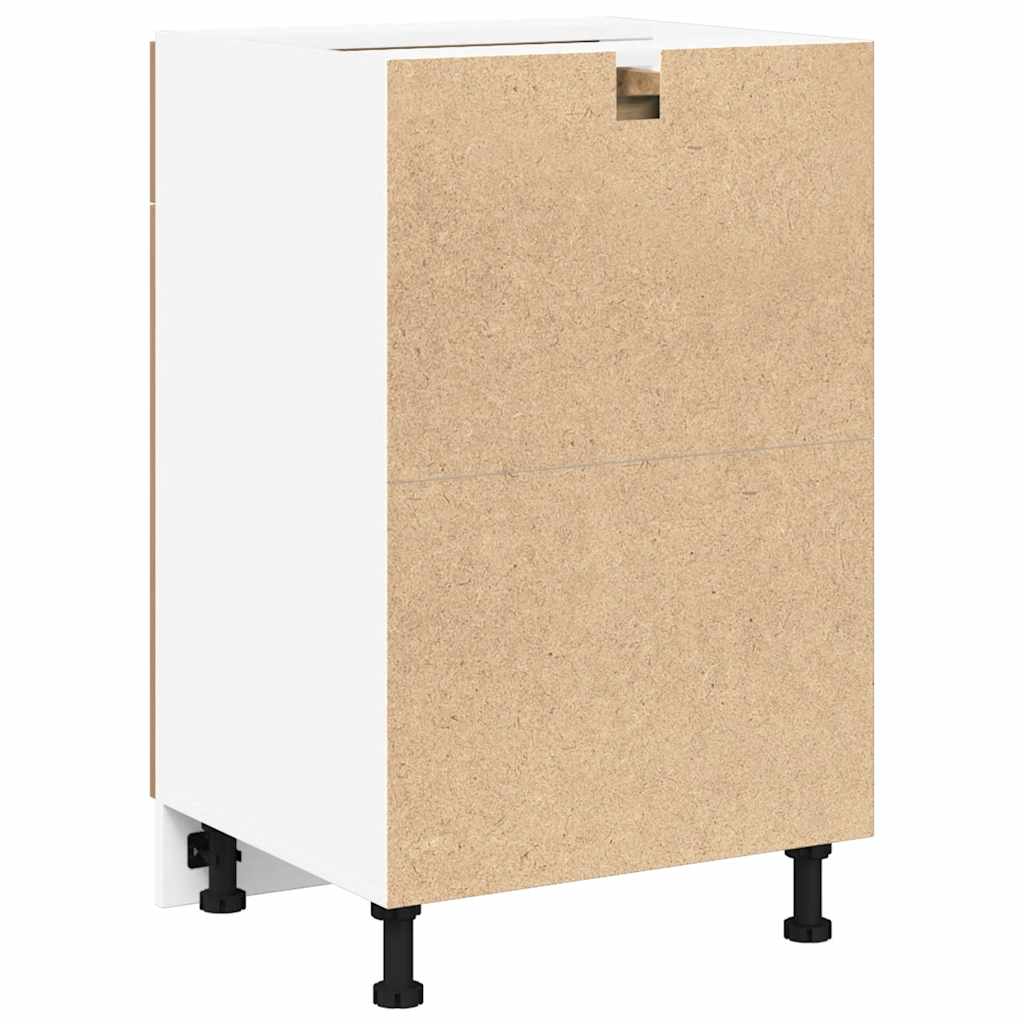 vidaXL Schubunterschrank Lyon Artisan-Eiche 40x46x81,5 cm Holzwerkstoff