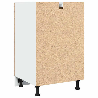 vidaXL Schubunterschrank Lyon Altholz-Optik 50x46x81,5 cm Holzwerkstoff