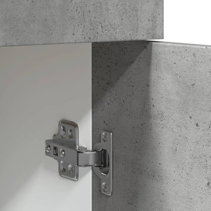 vidaXL Schubunterschrank Lyon Betongrau 60x46x81,5 cm Holzwerkstoff