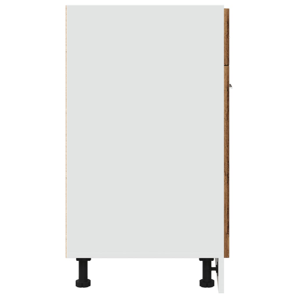 vidaXL Unterschrank Lyon Altholz-Optik 60x46x81,5 cm Holzwerkstoff