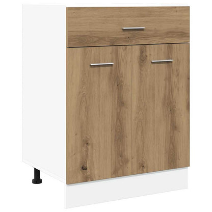 vidaXL Unterschrank Lyon Artisan-Eiche 60x46x81,5 cm Holzwerkstoff