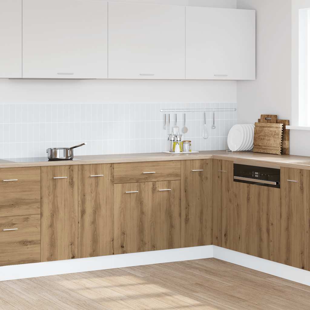 vidaXL Unterschrank Lyon Artisan-Eiche 60x46x81,5 cm Holzwerkstoff