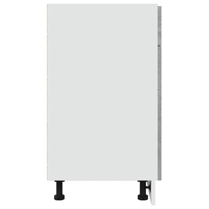 vidaXL Schubunterschrank Lyon Betongrau 80x46x81,5 cm Holzwerkstoff