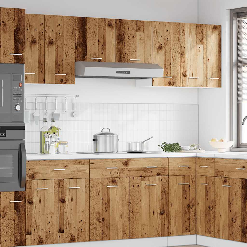 Hängeschrank Lyon Altholz-Optik 30x31x60 cm Holzwerkstoff