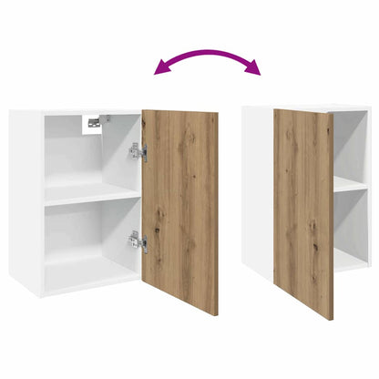 vidaXL Hängeschrank Lyon Artisan-Eiche 40x31x60 cm Holzwerkstoff