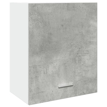 vidaXL Armoire haute murale Lyon Gris béton 50x31x60 cm Bois d'ingénierie