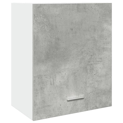 vidaXL Armoire haute murale Lyon Gris béton 50x31x60 cm Bois d'ingénierie