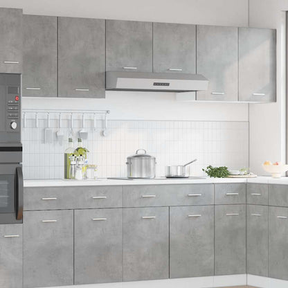 vidaXL Armoire haute murale Lyon Gris béton 50x31x60 cm Bois d'ingénierie