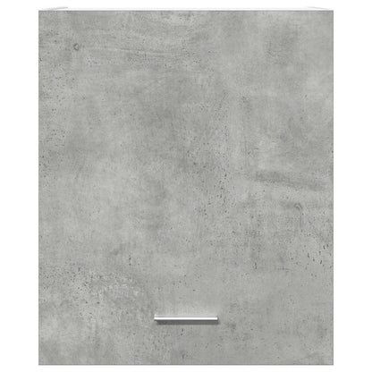vidaXL Armoire haute murale Lyon Gris béton 50x31x60 cm Bois d'ingénierie