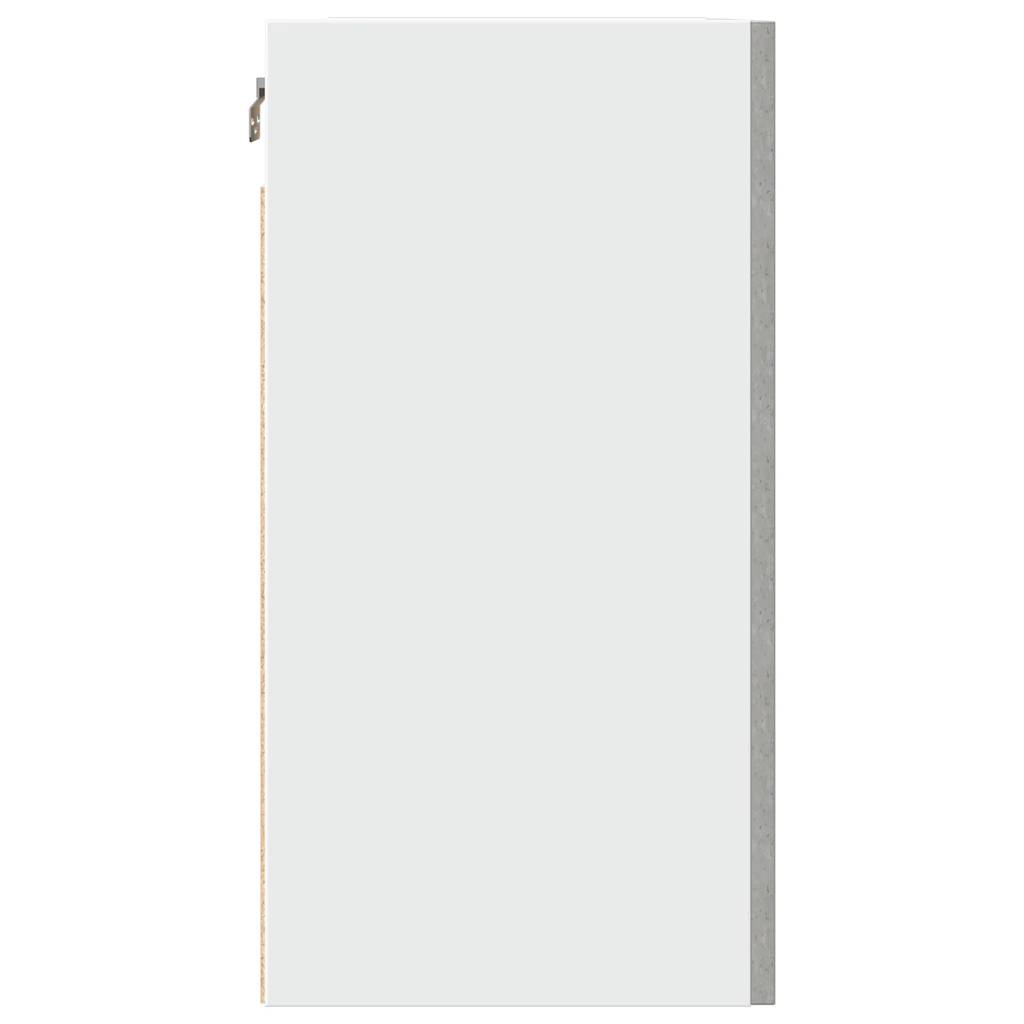 vidaXL Armoire haute murale Lyon Gris béton 50x31x60 cm Bois d'ingénierie