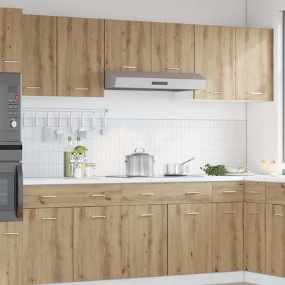 vidaXL Meuble haut Lyon chêne artisan 50x31x60 cm bois d'ingénierie