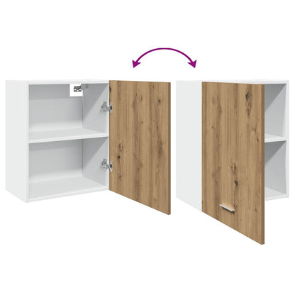vidaXL Meuble haut Lyon chêne artisan 50x31x60 cm bois d'ingénierie
