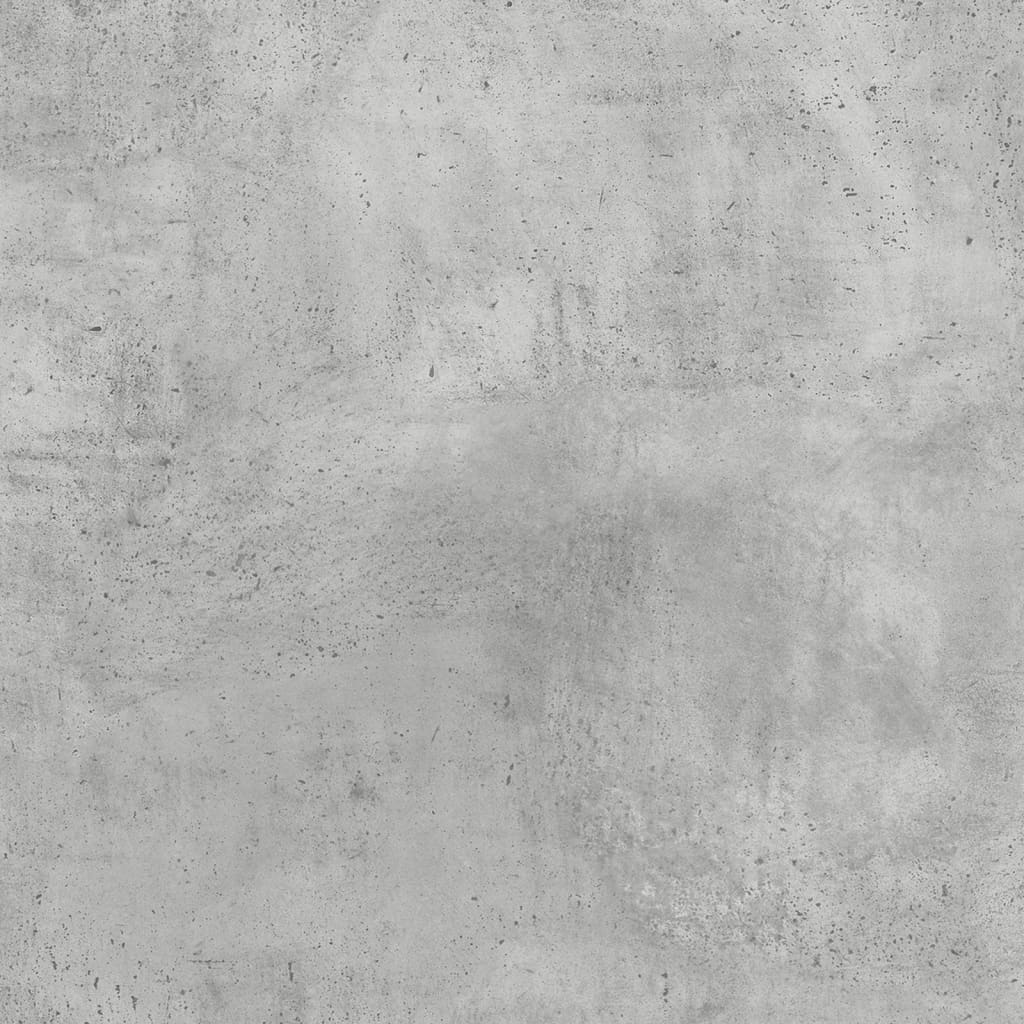 vidaXL Meuble Haut Lyon Gris Béton 80x31x60 cm Bois d'ingénierie