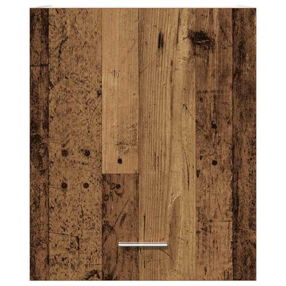 vidaXL Meubles hauts 2 pcs Lyon aspect bois de récupération 50x31x60 cm Bois d'ingénierie
