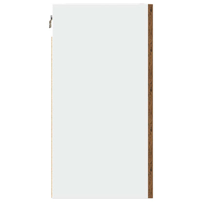 vidaXL Meubles hauts 2 pcs Lyon aspect bois de récupération 50x31x60 cm Bois d'ingénierie