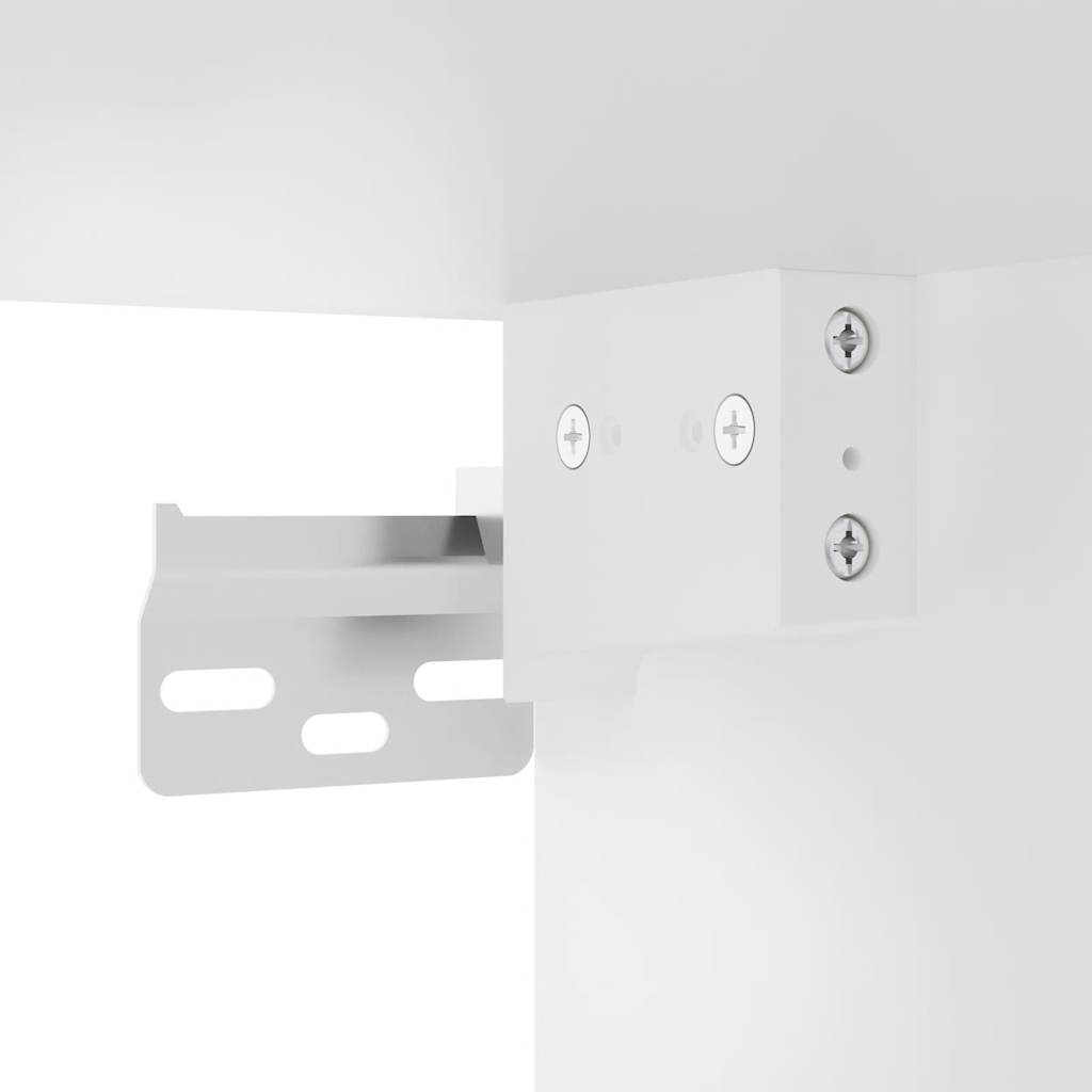 vidaXL Hängeschrank Lyon Betongrau 60x31x40 cm Holzwerkstoff