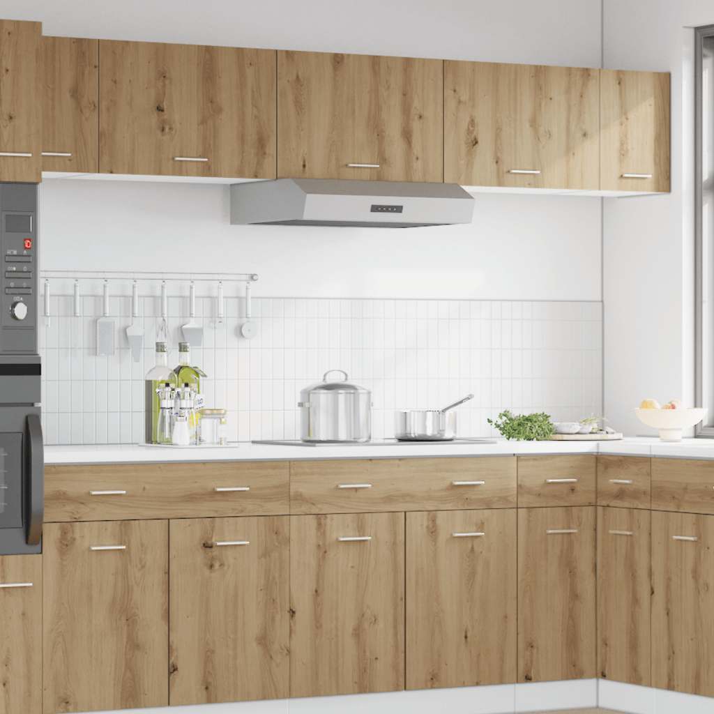 vidaXL Hängeschrank Lyon Artisan-Eiche 60x31x40 cm Holzwerkstoff