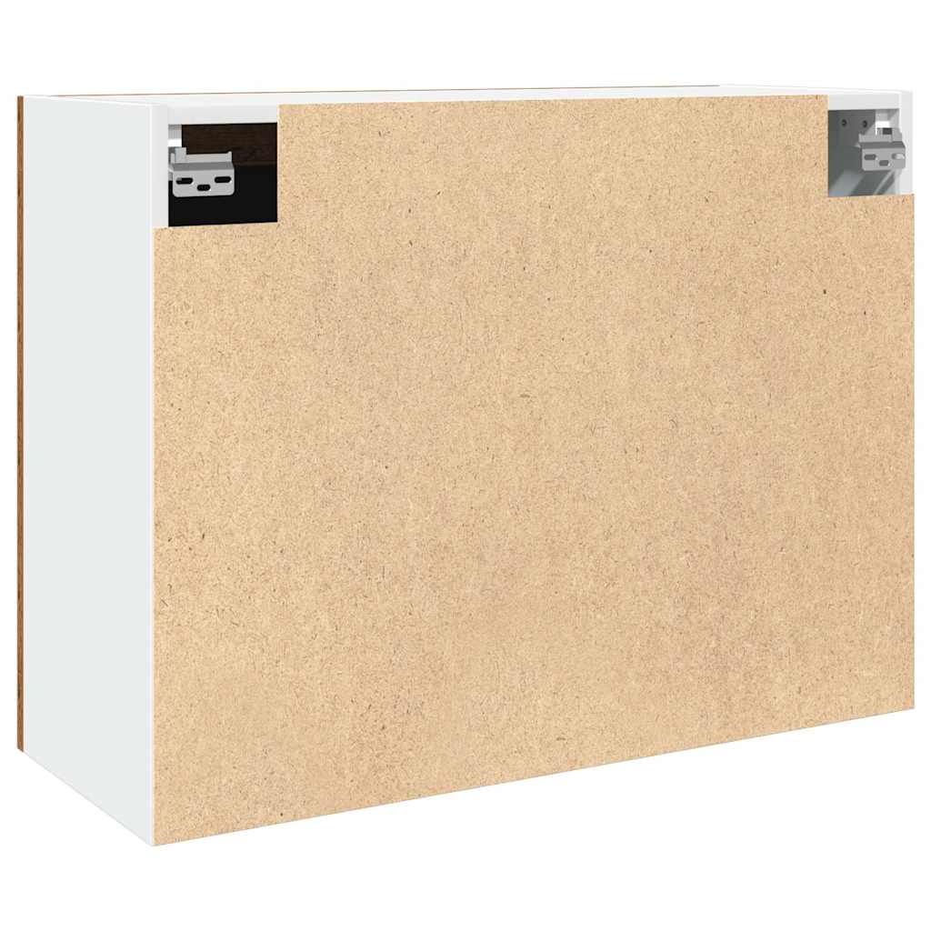 vidaXL Hängeglasschrank Lyon Altholz-Optik 80x31x60 cm Holzwerkstoff