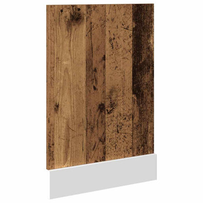 vidaXL Geschirrspülerblende Lyon Altholz-Optik 45x3x67 cm Holzwerkstoff