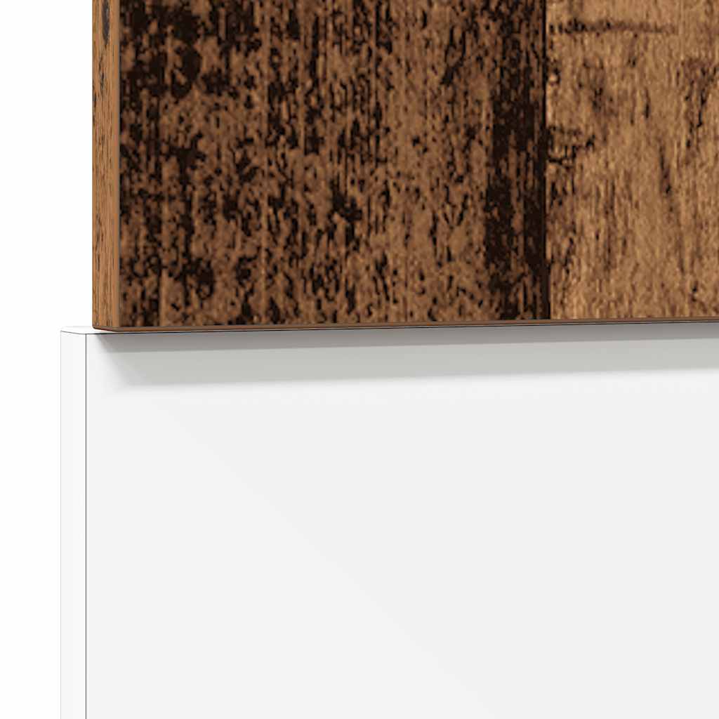 vidaXL Geschirrspülerblende Lyon Altholz-Optik 45x3x67 cm Holzwerkstoff