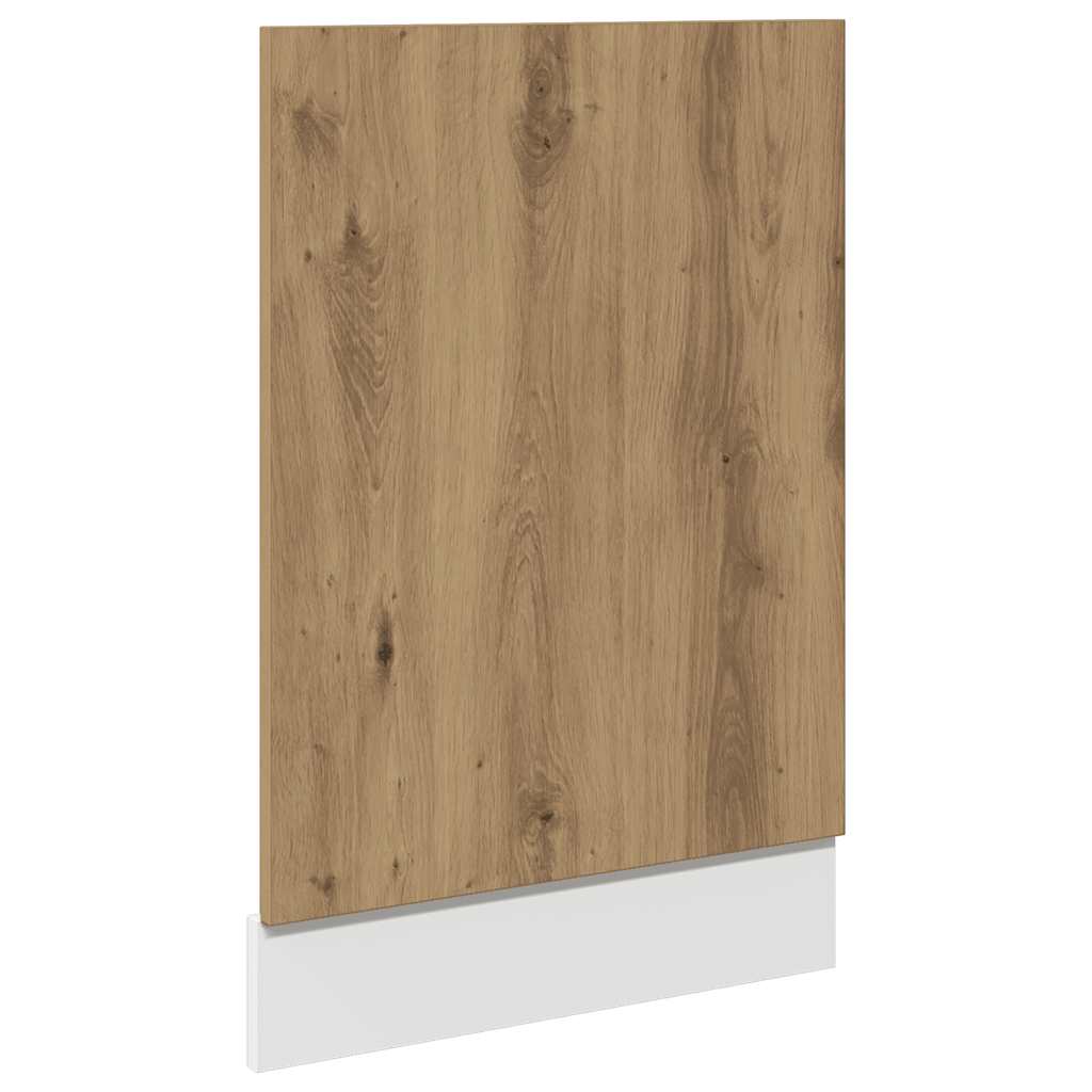 vidaXL Geschirrspülerblende Lyon Artisan-Eiche 45x3x67 cm Holzwerkstoff