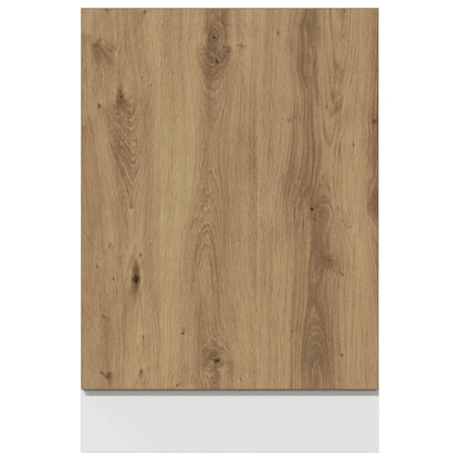 vidaXL Geschirrspülerblende Lyon Artisan-Eiche 45x3x67 cm Holzwerkstoff