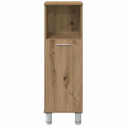 vidaXL Meuble de salle de bain chêne artisan 30x30x95 cm bois d'ingénierie