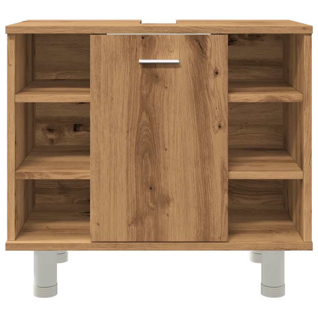vidaXL Badschrank Artisan-Eiche 60x32x53,5 cm Holzwerkstoff