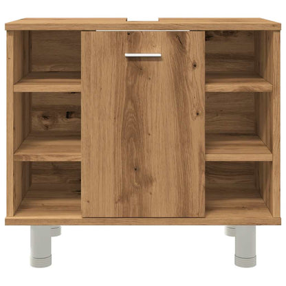 vidaXL Badschrank Artisan-Eiche 60x32x53,5 cm Holzwerkstoff