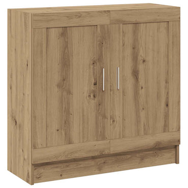 vidaXL Bücherschrank Artisan-Eiche 82,5x30,5x80 cm Holzwerkstoff
