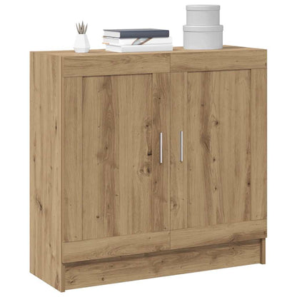 vidaXL Bücherschrank Artisan-Eiche 82,5x30,5x80 cm Holzwerkstoff