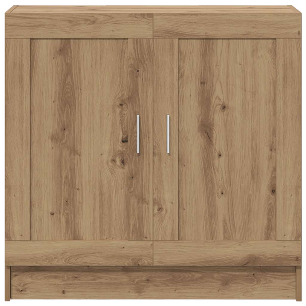 vidaXL Bücherschrank Artisan-Eiche 82,5x30,5x80 cm Holzwerkstoff