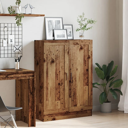 vidaXL Bücherschrank Altholz-Optik 82,5x30,5x115 cm Holzwerkstoff