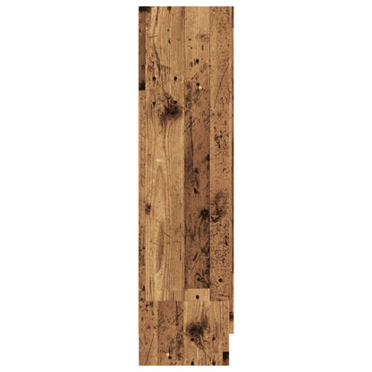 vidaXL Bücherschrank Altholz-Optik 82,5x30,5x115 cm Holzwerkstoff