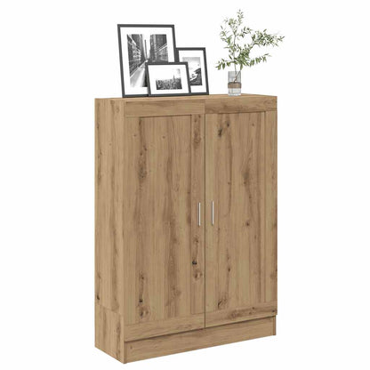 vidaXL Bibliothèque Chêne artisan 82,5x30,5x115 cm Bois d'ingénierie