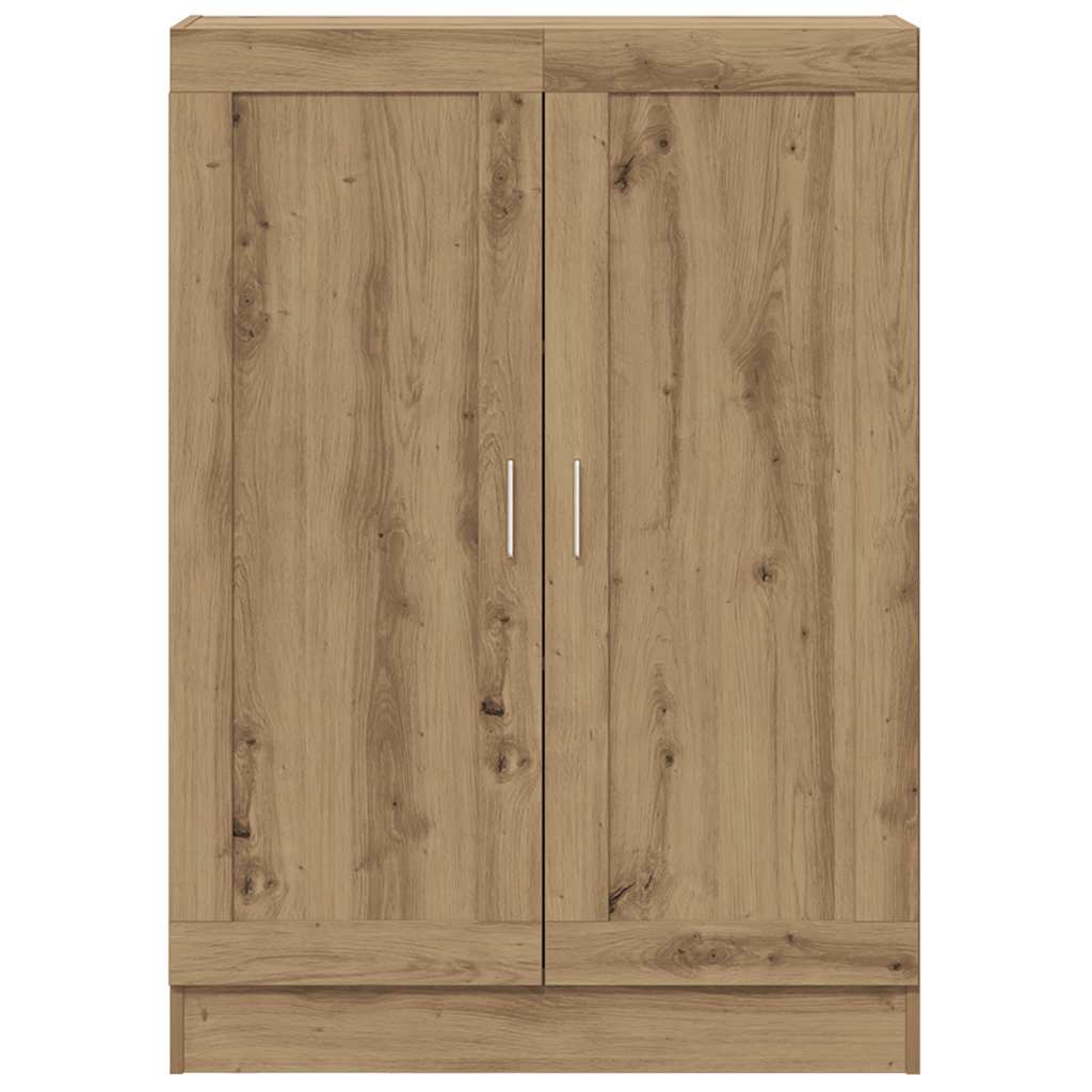vidaXL Bibliothèque Chêne artisan 82,5x30,5x115 cm Bois d'ingénierie