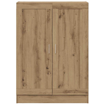 vidaXL Bibliothèque Chêne artisan 82,5x30,5x115 cm Bois d'ingénierie