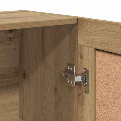 vidaXL Bibliothèque Chêne artisan 82,5x30,5x115 cm Bois d'ingénierie