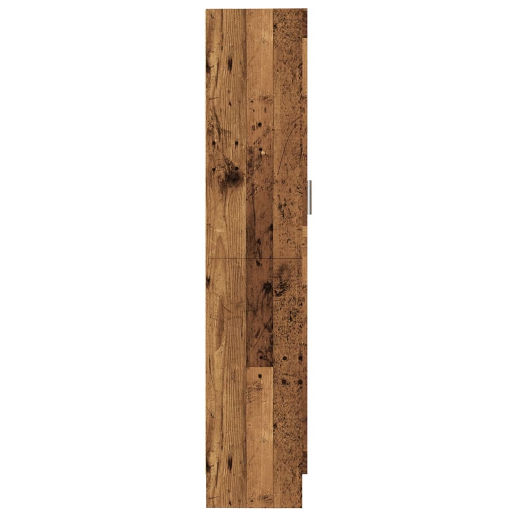 vidaXL Bibliothèque aspect bois recyclé 82,5x30,5x150 cm bois d'ingénierie