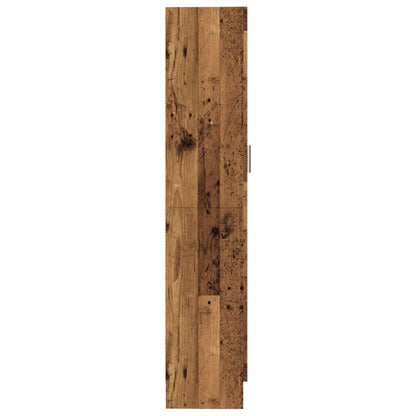 vidaXL Bibliothèque aspect bois recyclé 82,5x30,5x150 cm bois d'ingénierie