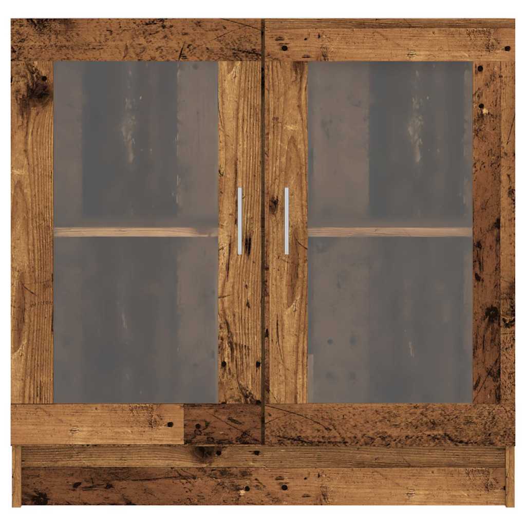 vidaXL Bücherschrank Altholz-Optik 82,5x30,5x80 cm Holzwerkstoff