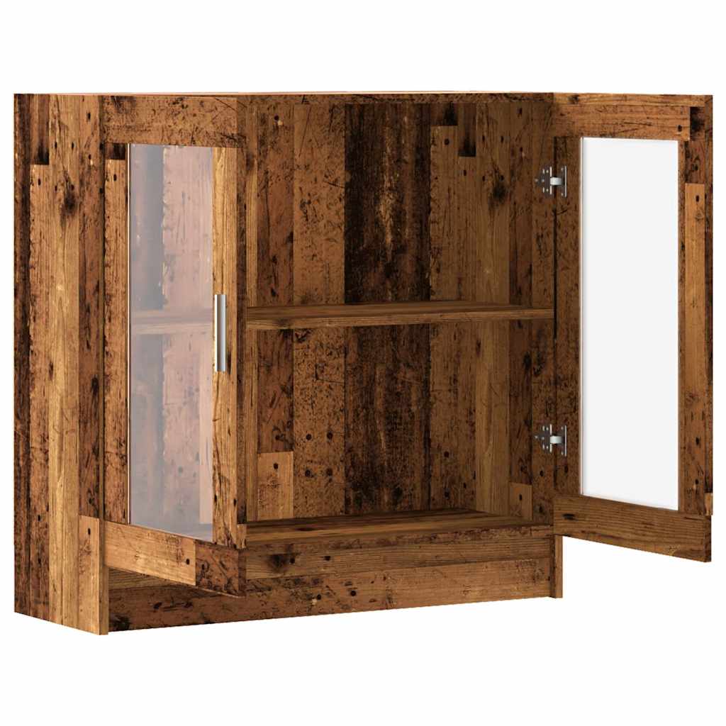 vidaXL Bücherschrank Altholz-Optik 82,5x30,5x80 cm Holzwerkstoff