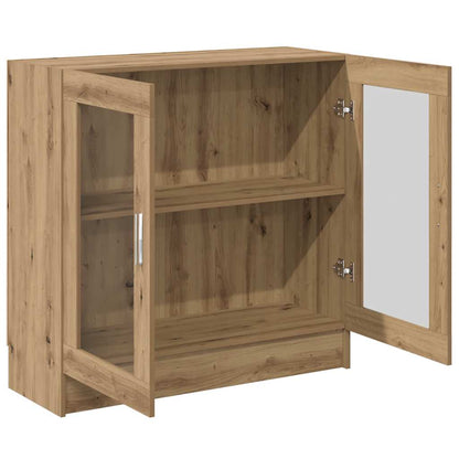 vidaXL Bücherschrank Artisan-Eiche 82,5x30,5x80 cm Holzwerkstoff