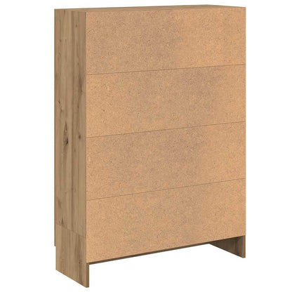 Bücherschrank Artisan-Eiche 82,5x30,5x115 cm Holzwerkstoff