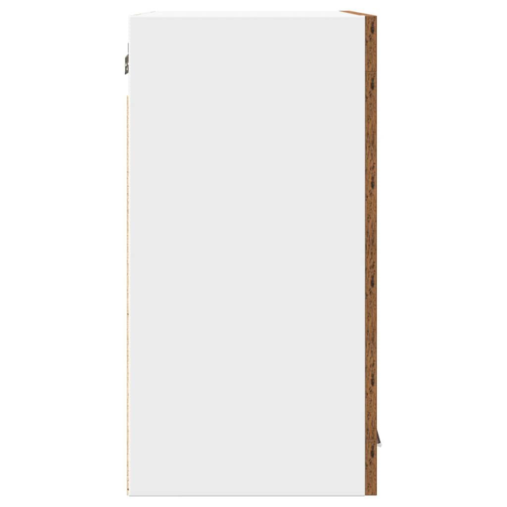 vidaXL Küchen-Wandschrank Lyon mit Glastüren Altholz-Optik 60x31x60 cm