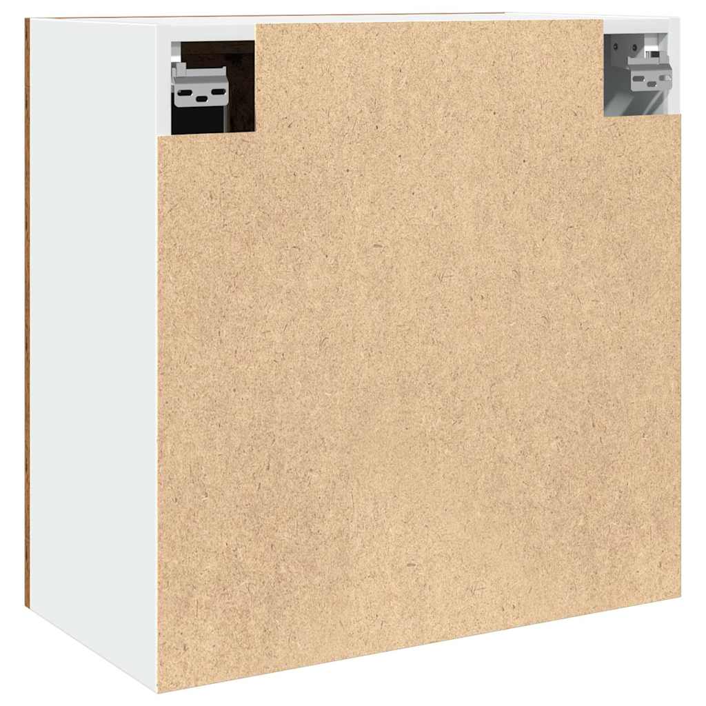 vidaXL Küchen-Wandschrank Lyon mit Glastüren Altholz-Optik 60x31x60 cm