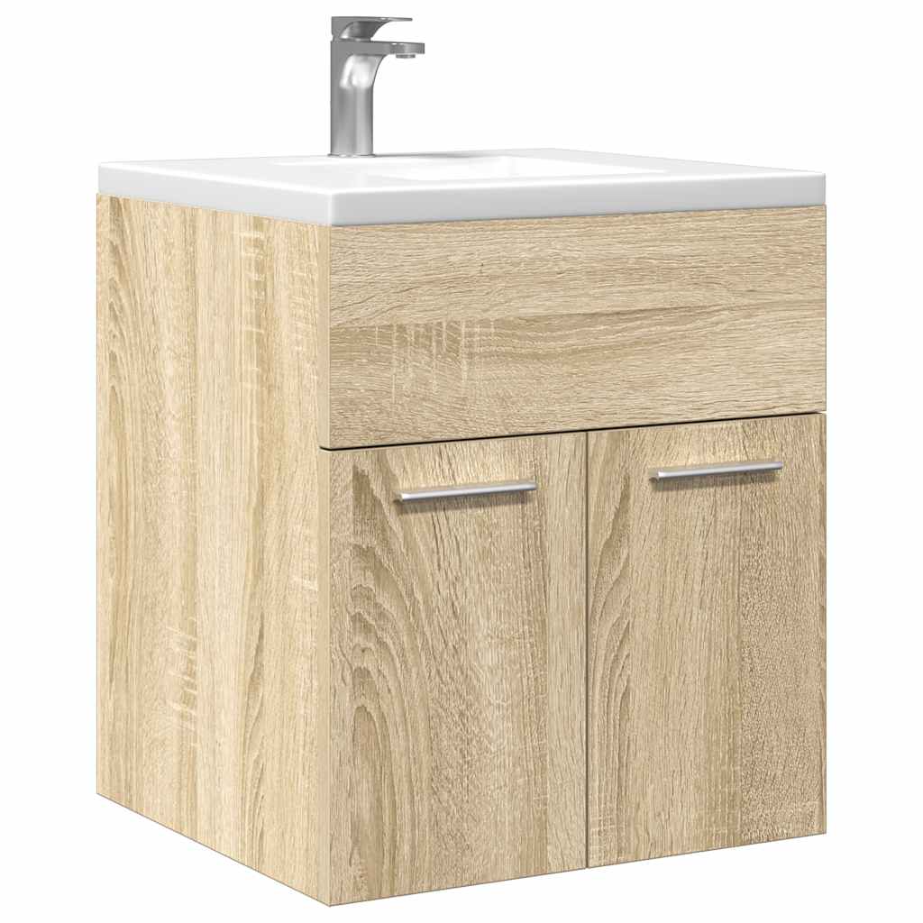 Meuble sous-vasque vidaXL Chêne Sonoma 41x38,5x46 cm Bois d'ingénierie