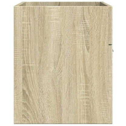 Meuble sous-lavabo vidaXL chêne Sonoma 80x38,5x46 cm bois d'ingénierie