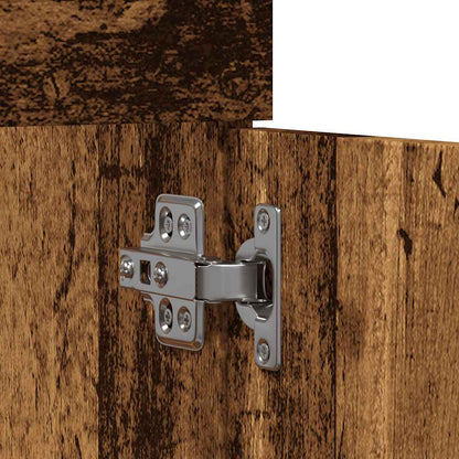 vidaXL Meuble sous-vasque aspect bois de récupération 80x38,5x46 cm