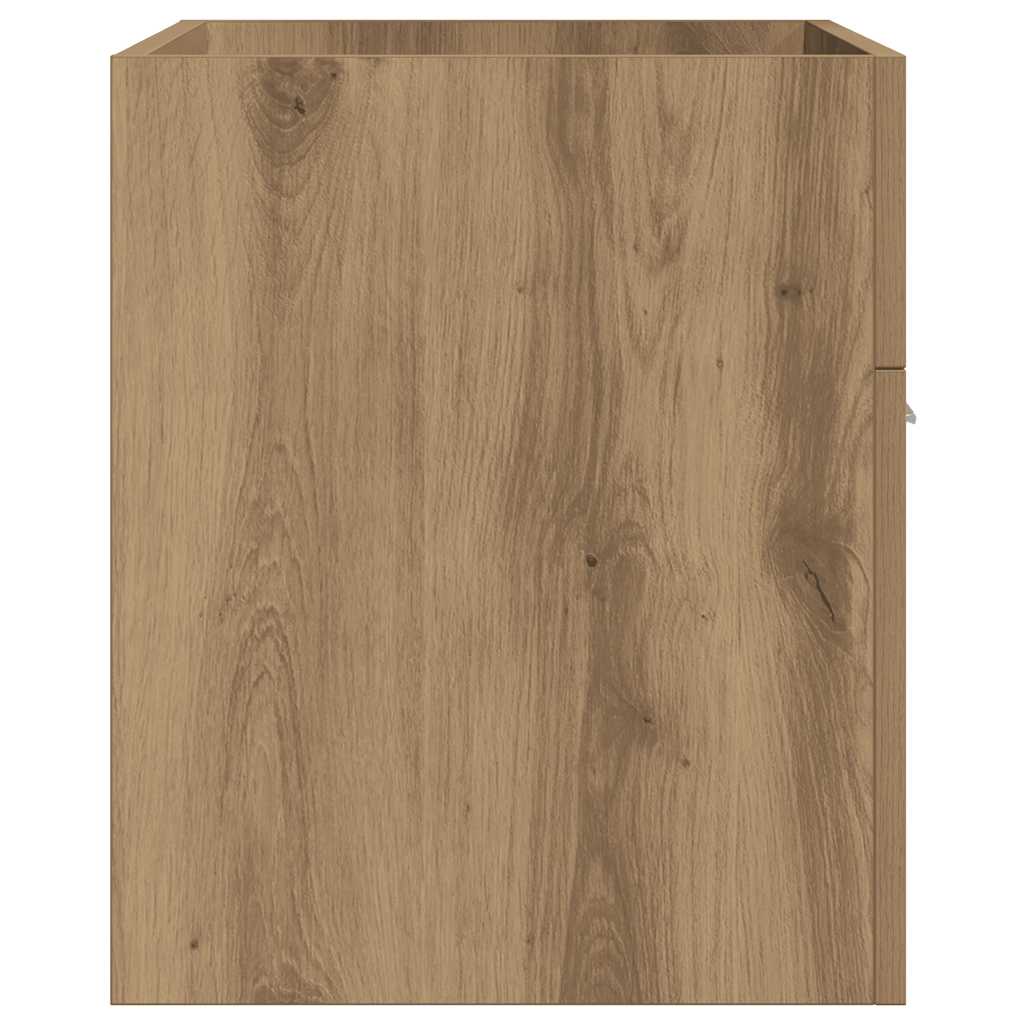 Waschbeckenunterschrank Artisan-Eiche 80x38,5x46 Holzwerkstoff